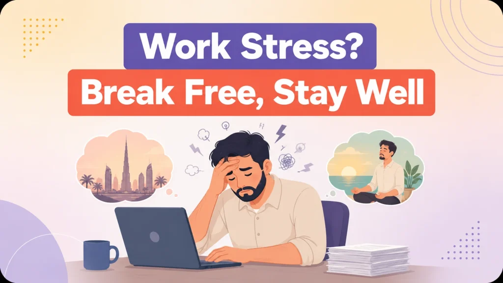 work stress and burnout Gulf NRIs
